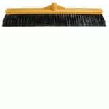 Outdoor Broom Stiff Bristle 6000mm Yellow