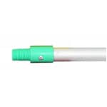 Mop Handles Silver Alum Pole - Green