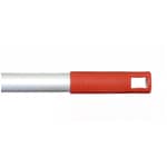 Mop Handles Silver Alum Pole - Red