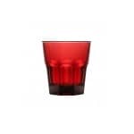 Polycarbonate Rocks Red 240ml Tumbler x 24