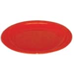 Polycarbonate Plates 172mm - Packet of 12 - Red