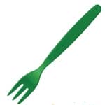 Polycarbonate Fork (Pack of 12) Green