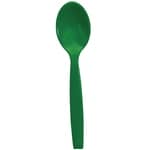 Polycarbonate Spoon Green 17cm (Pack of 12) - Green