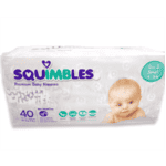 Squimbles Nappies Small 4-8kg x 160 ( Size 2 )