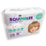 Squimbles Nappies XXL 16kgs+  x 112 (Size 6) 