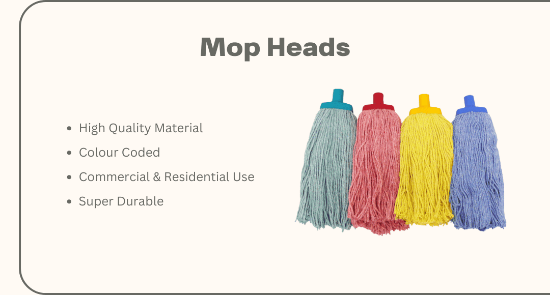 Mop Heads - All Colours